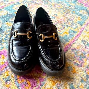 Steve Madden black loafers
